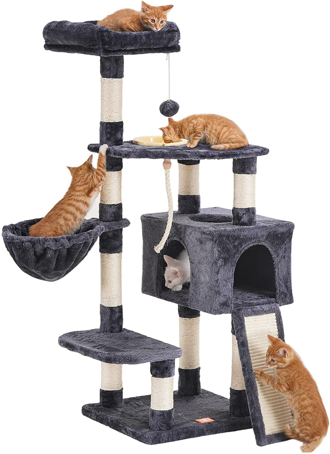 Cat Tree, Cat Tower for Indoor Cats with Scratching Board,... — image 1 — Pets Paradise Global Australia