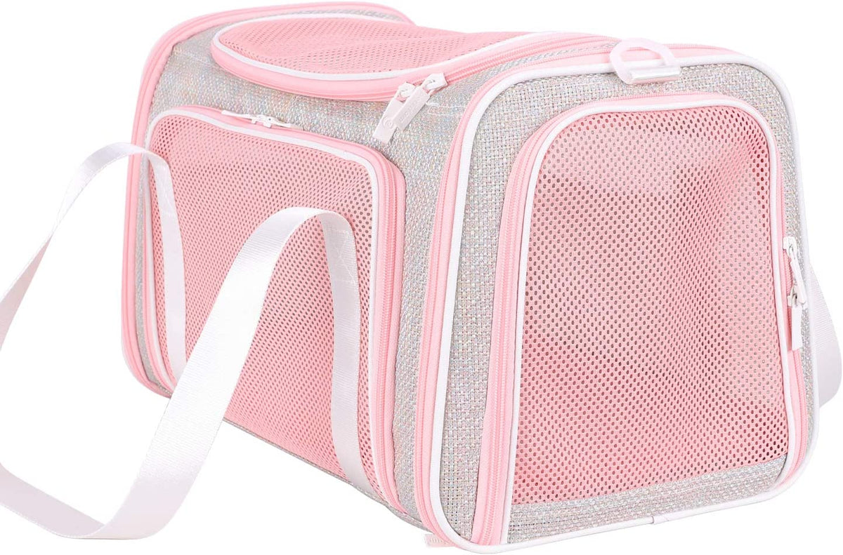 Soft Cute Travel Pet Carrier Bag for Medium Cats — image 1 — Pets Paradise Global Australia
