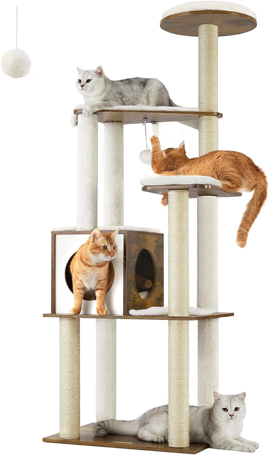 Woodywonders Cat Tree — image 1 — Pets Paradise Global Australia