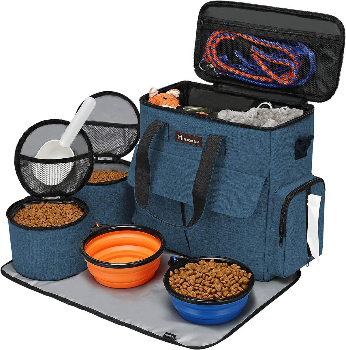 Dog Travel Bag Dog Travel Kit for a Weekend Away Set Includes Pet... — image 1 — Pets Paradise Global Australia