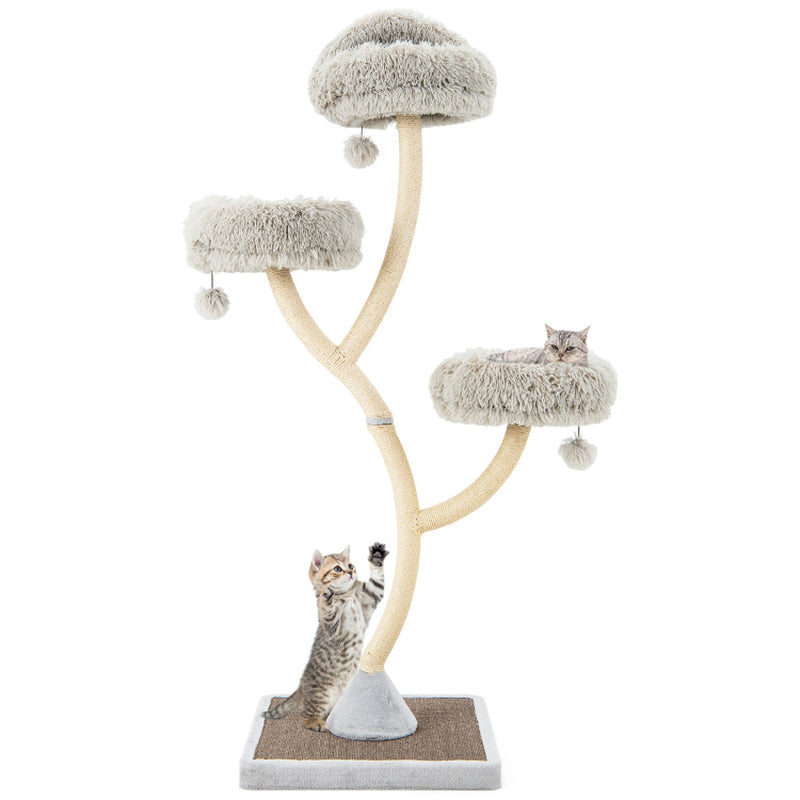 70 Inch Tall Cat Tree 4-Layer Cat Tower with 3 Perches and... — image 1 — Pets Paradise Global Australia