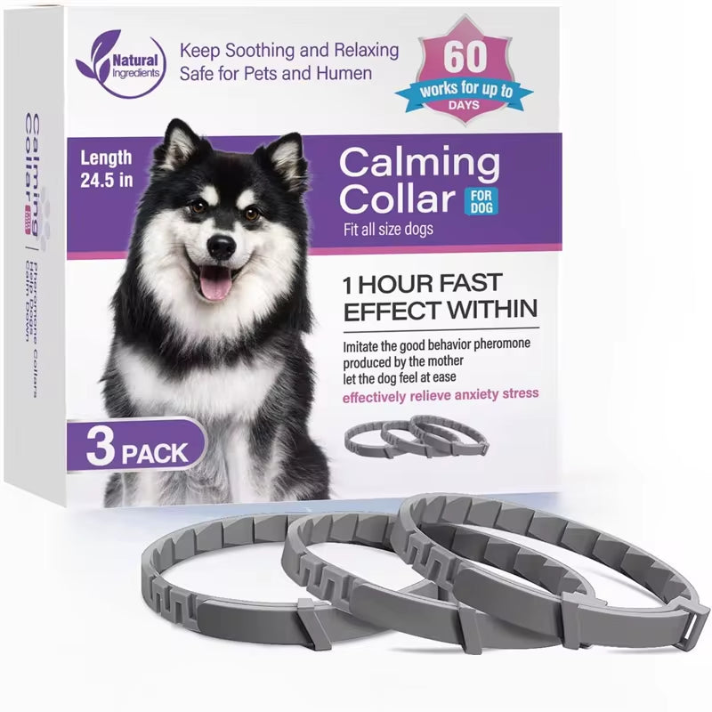 3/4 Pc Dogs Calming Pheromone Collars Pets Relieve Anxiety... — image 1 — Pets Paradise Global Australia